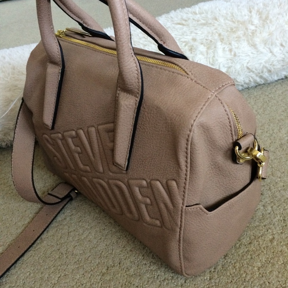 Steve Madden taupe handbag NWOT - Picture 5 of 6